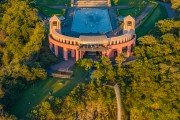 Picture taken with drone of the Tangua Park  - Curitiba city - Parana state (PR) - Brazil