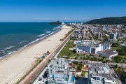 Picture taken with drone of the Brava Beach  - Matinhos city - Parana state (PR) - Brazil