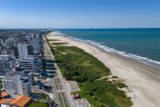 Picture taken with drone of the Brava Beach  - Matinhos city - Parana state (PR) - Brazil