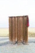 Display for sale of handicrafts on Copacabana Beach - Rio de Janeiro city - Rio de Janeiro state (RJ) - Brazil