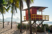 Guardhouse of lifeguard - Copacabana Beach - Rio de Janeiro city - Rio de Janeiro state (RJ) - Brazil