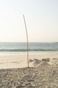 Masts to hang flags on Copacabana Beach - Rio de Janeiro city - Rio de Janeiro state (RJ) - Brazil