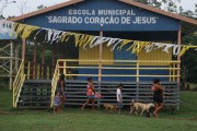 Rural School of the Araçatuba Community - Parintins city - Amazonas state (AM) - Brazil