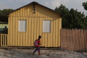 Housing in the Perpetuo Socorro Community - Parintins city - Amazonas state (AM) - Brazil