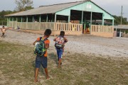 Children from the Perpetuo Socorro Community going to rural school - Parintins city - Amazonas state (AM) - Brazil