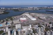 Aerial photo of the Rio 2016 Olympic Park  - Rio de Janeiro city - Rio de Janeiro state (RJ) - Brazil