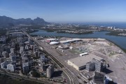 Aerial photo of the Rio 2016 Olympic Park  - Rio de Janeiro city - Rio de Janeiro state (RJ) - Brazil