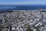 Aerial view of houses and residential condominiums - Rio de Janeiro city - Rio de Janeiro state (RJ) - Brazil