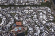 Aerial view of houses and residential condominiums - Rio de Janeiro city - Rio de Janeiro state (RJ) - Brazil