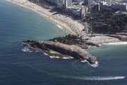 Aerial view of the Arpoador Stone  - Rio de Janeiro city - Rio de Janeiro state (RJ) - Brazil