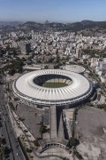 Aerial view of the Journalist Mario Filho Stadium (1950) - also known as Maracana - Rio de Janeiro city - Rio de Janeiro state (RJ) - Brazil