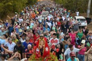 Procession of the Lord Bom Jesus dos Beavers (Senhor Bom Jesus dos Castores) - Onda Verde city - Sao Paulo state (SP) - Brazil