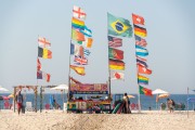 Flags at Copacabana Beach - Rio de Janeiro city - Rio de Janeiro state (RJ) - Brazil