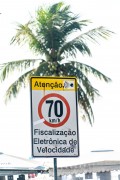 Sign on Atlantica Avenue - Rio de Janeiro city - Rio de Janeiro state (RJ) - Brazil