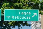 Sign on Atlantica Avenue - Rio de Janeiro city - Rio de Janeiro state (RJ) - Brazil