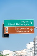 Sign on Atlantica Avenue - Rio de Janeiro city - Rio de Janeiro state (RJ) - Brazil