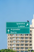 Sign on Atlantica Avenue - Rio de Janeiro city - Rio de Janeiro state (RJ) - Brazil