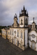 Picture taken with drone of the architectural complex, built by the Carmelites, consisting of the Church of Our Lady of Mount Carmel (16th century), the Episcopal Palace (former Carmelite Convent and current headquarters of the Archdiocese of Paraíba) and the Church of Saint Teresa of Jesus of the Third Order of Carmel (18th century) - Joao Pessoa city - Paraiba state (PB) - Brazil