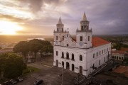 Picture taken with drone of the Cathedral Basilica of Nossa Senhora das Neves - Joao Pessoa city - Paraiba state (PB) - Brazil