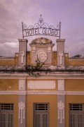 Picture taken with drone of the old Hotel Globo (1929), currently an art gallery - Joao Pessoa city - Paraiba state (PB) - Brazil