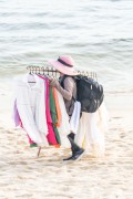 Street vendor of kanga beach - Ipanema Beach - Rio de Janeiro city - Rio de Janeiro state (RJ) - Brazil