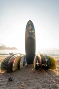 Stand up paddle boards on Post 6 of Copacabana Beach - Rio de Janeiro city - Rio de Janeiro state (RJ) - Brazil