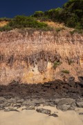 Detail of cliff at Madeiro Beach - Tibau do Sul city - Rio Grande do Norte state (RN) - Brazil