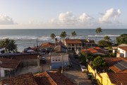 Houses and Centro Beach in Pipa District - Tibau do Sul city - Rio Grande do Norte state (RN) - Brazil