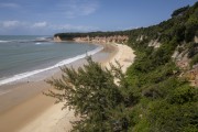 Cliffs in Beach of Golfinhos Bay  - Tibau do Sul city - Rio Grande do Norte state (RN) - Brazil