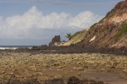 Cliffs on Amor Beach - Tibau do Sul city - Rio Grande do Norte state (RN) - Brazil