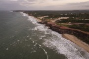 Picture taken with drone of Cancela Beach and Minas Beach - Tibau do Sul city - Rio Grande do Norte state (RN) - Brazil