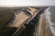 Picture taken with drone of dunes at Cacimbinhas Beach - Tibau do Sul city - Rio Grande do Norte state (RN) - Brazil