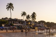 Bathers playing soccer on the Coastline of the Pipa District - Tibau do Sul city - Rio Grande do Norte state (RN) - Brazil