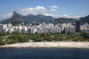 Aerial view of the Flamengo Beach - Rio de Janeiro city - Rio de Janeiro state (RJ) - Brazil