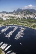 Aerial view of the Marina da Gloria (Marina of Gloria)  - Rio de Janeiro city - Rio de Janeiro state (RJ) - Brazil