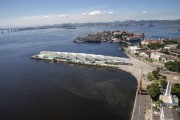 Aerial view of Amanha Museum (Museum of Tomorrow) - Rio de Janeiro city - Rio de Janeiro state (RJ) - Brazil