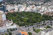 Aerial view of the Campo de Santana (1880) - Rio de Janeiro city - Rio de Janeiro state (RJ) - Brazil