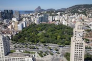 Aerial view of the Campo de Santana (1880) - Rio de Janeiro city - Rio de Janeiro state (RJ) - Brazil