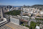 Aerial view of the Campo de Santana (1880) - Rio de Janeiro city - Rio de Janeiro state (RJ) - Brazil