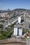 Aerial view of the Marques de Sapucai Sambadrome (1984)  - Rio de Janeiro city - Rio de Janeiro state (RJ) - Brazil