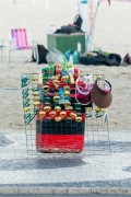 Display used to sell souvenirs on Copacabana Beach - Rio de Janeiro city - Rio de Janeiro state (RJ) - Brazil