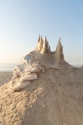 Sand sculpture - Copacabana Beach - Rio de Janeiro city - Rio de Janeiro state (RJ) - Brazil