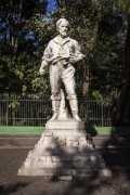 Monument to the Anhanguera (Bartolomeu Bueno da Silva) in Trianon Park - Sao Paulo city - Sao Paulo state (SP) - Brazil