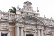 Facade of the College of Medicine at the Federal University of Bahia (1808) - first medical school in Brazil - from Terreiro de Jesus square - Salvador city - Bahia state (BA) - Brazil