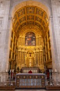 Interior of the Primatial Cathedral Basilica of Sao Salvador (1672) - Salvador city - Bahia state (BA) - Brazil