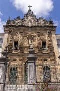 Facade of Third order of Sao Francisco Church (1703) - Salvador city - Bahia state (BA) - Brazil