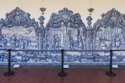 Inside of cloister of the Sao Francisco Convent and Church (XVIII century)  - Salvador city - Bahia state (BA) - Brazil