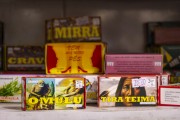 Religious products for sale at the Rio Vermelho Market (Ceasinha) - Salvador city - Bahia state (BA) - Brazil