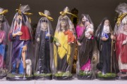 Religious products for sale at the Rio Vermelho Market (Ceasinha) - Salvador city - Bahia state (BA) - Brazil