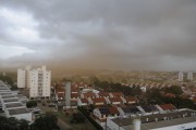 Sandstorm in the Higienopolis neighborhood - Sao Jose do Rio Preto city - Sao Paulo state (SP) - Brazil